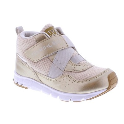 Tsukihoshi Tokyo Sneakers Toddlers 8 Gold Champagne Low Top Casual Shoes ZAP2506