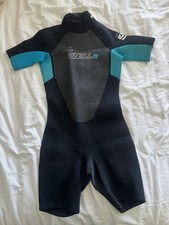 O'Neill Reactor 2 2mm Kids Short Sleeve Wetsuit Size 12