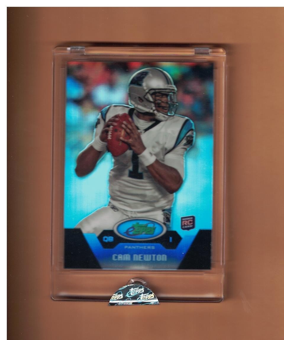 CAM NEWTON 2011 eTopps Uncirculated/Encased #11 Rookie Football Card 1710/1999
