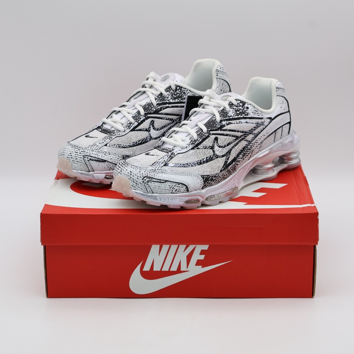 Size 5 - Nike Men's Shox Ride 2 Metallic Platinum for sale online