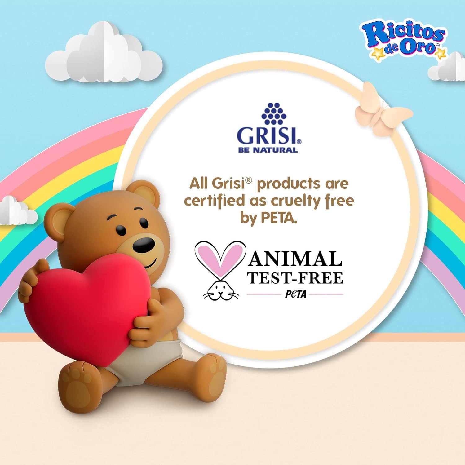 Ricitos de Oro Baby Wipes, Chamomile and Aloe Vera Refillable Wipes,... 