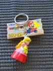 Vintage Nintendo Mario Party Keychain Figure N64 NES Rare Promo [PRINCESS PEACH]