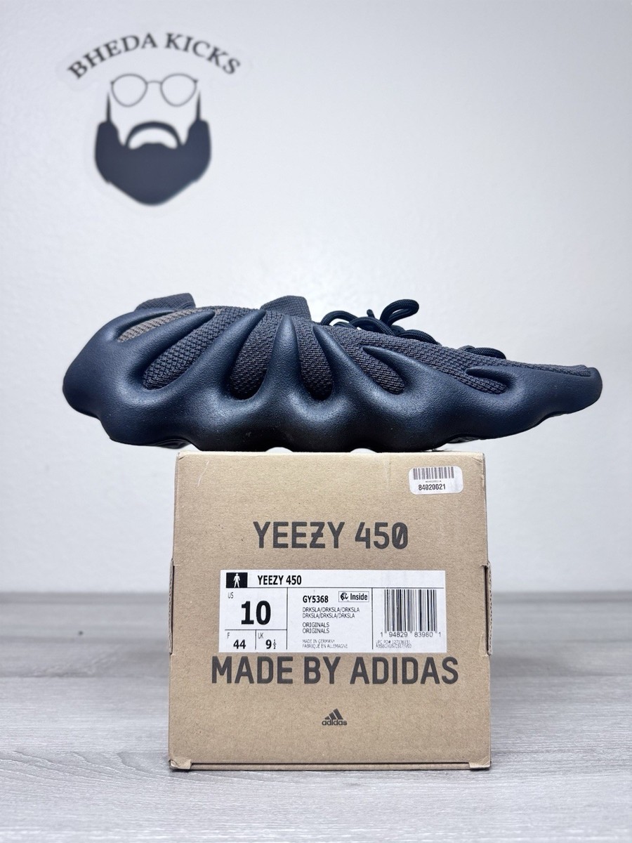 Size 10 - Adidas Yeezy 450 Dark Slate GY5368 Authentic Rare Og