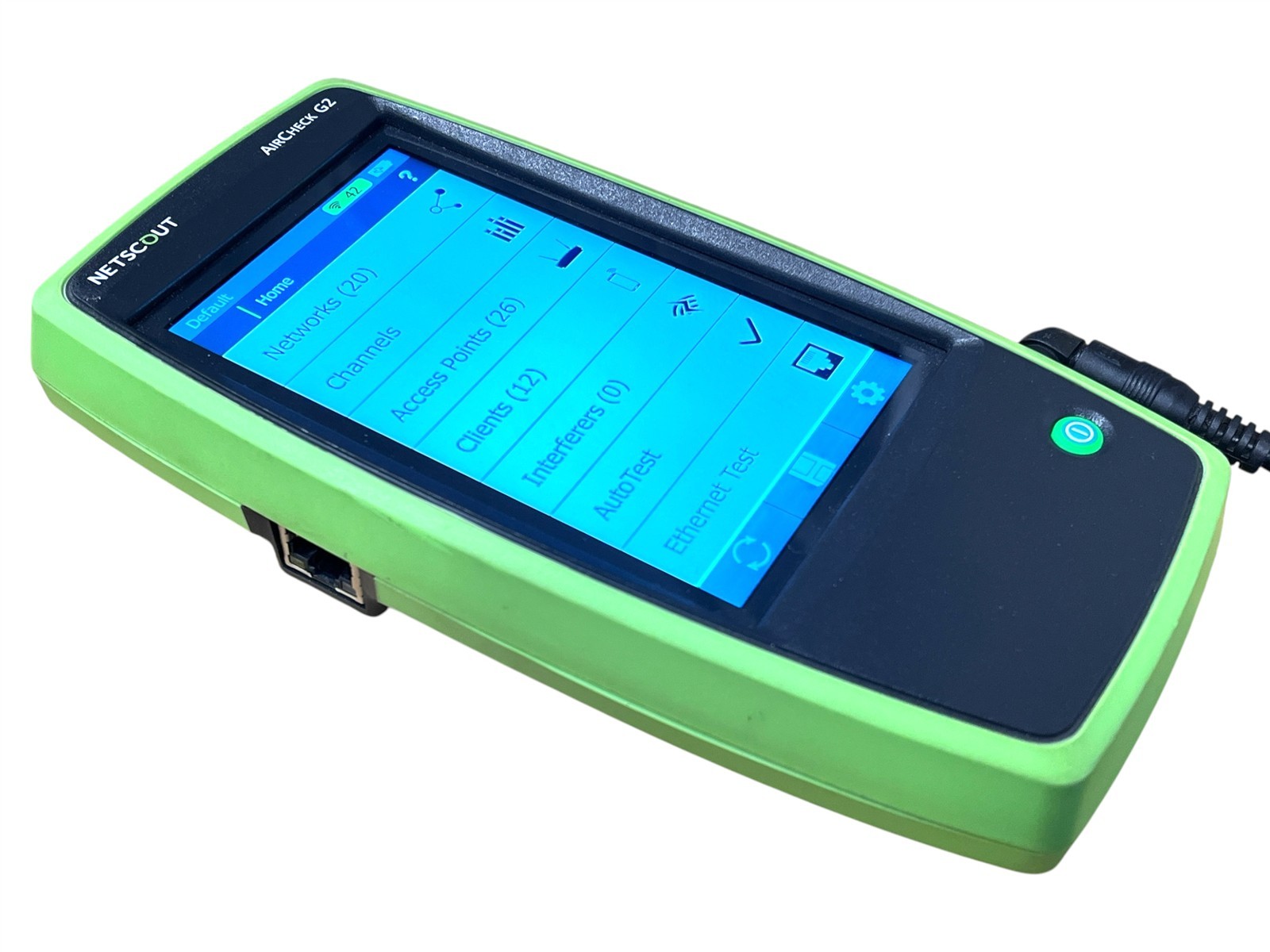 NetScout NetAlly Fluke AirCheck G2 Smart WiFi Wireless Network Analyzer Tester