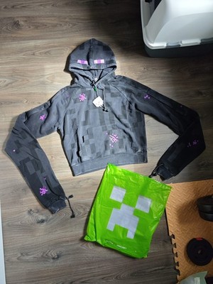 Neu & Ovp: Enderman Hoodie Pullover - M - Minecraft x very cool shirtz