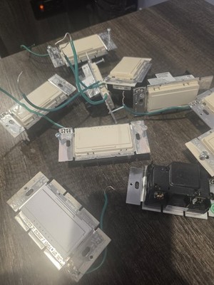 Lutron Smart Dimmer Maestro MAW-600-LA & MACL-153M USED WORKING LOT 10 total