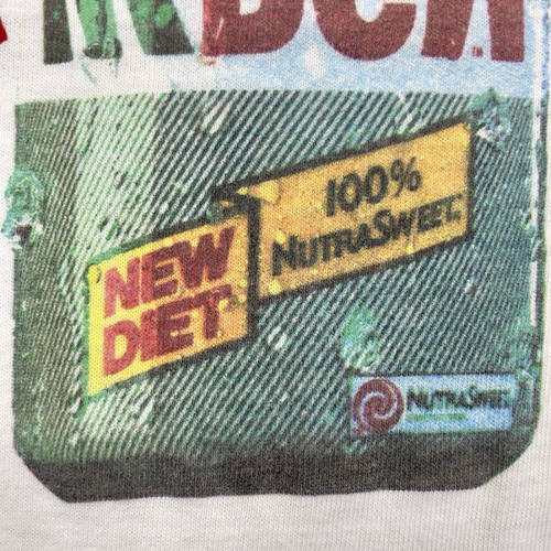 VTG early 90s Diet Mountain Dew 21.75” x 30” Ringer T Shirt - Picture 5 of 22