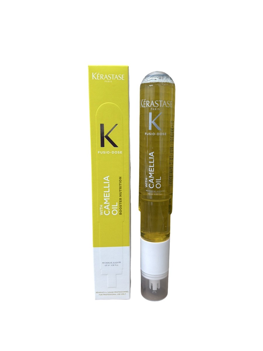 トリートメント Rice and Camellia Booster Oil Kerastase Fusio-Dose Booster Nutrition With Camellia Oil 4.06 oz