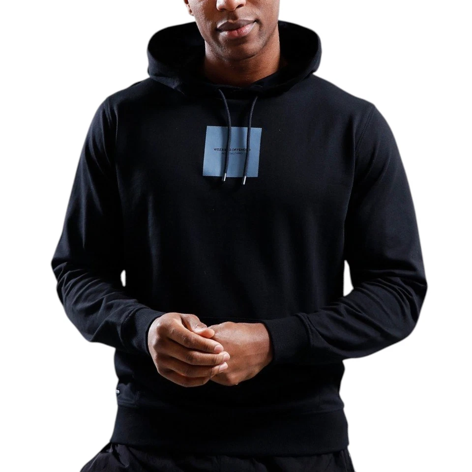 Weekend Offender Hombres Sudadera con Capucha Manga Larga Polar Pullover WOAN Capucha Sudadera Jersey - Imagen 3 de 4