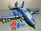 GI Joe Cobra Rattler w/Wild Weasel 100% Complete 1984 Jet A-10 Very Nice #2