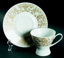 Rosenthal - Continental Idyll Gold Cup & Saucer 534496