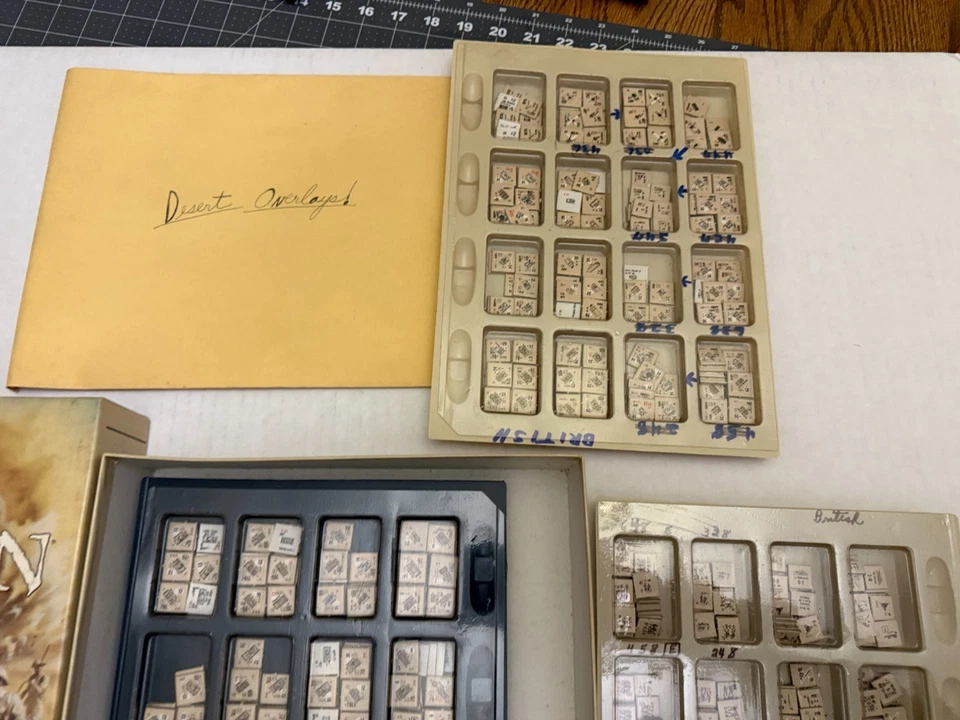 West Of Alamein ASL Module 5 1988 A Squad Leader juego de mesa Avalon Hill Segunda Guerra Mundial Foto 3 de 4