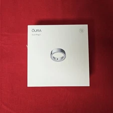 OURA Ring Gen 4 - SILVER - Size 12 -New + Sealed.  SIZE BEFORE PURCHASE