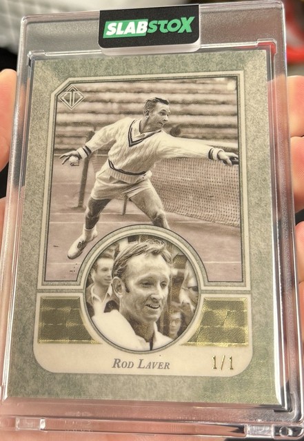 Rod Laver 2021 Topps Transcendent Chrome Tennis Superfractor 1/1