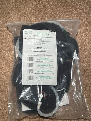 Knee pneumatic cryo-compression device. New, Unopened