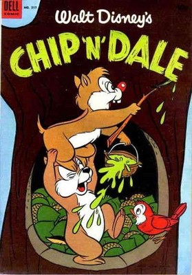 Four Color Comics (2nd Series) #517 VG; Dell | low grade - Chip n Dale - we comb