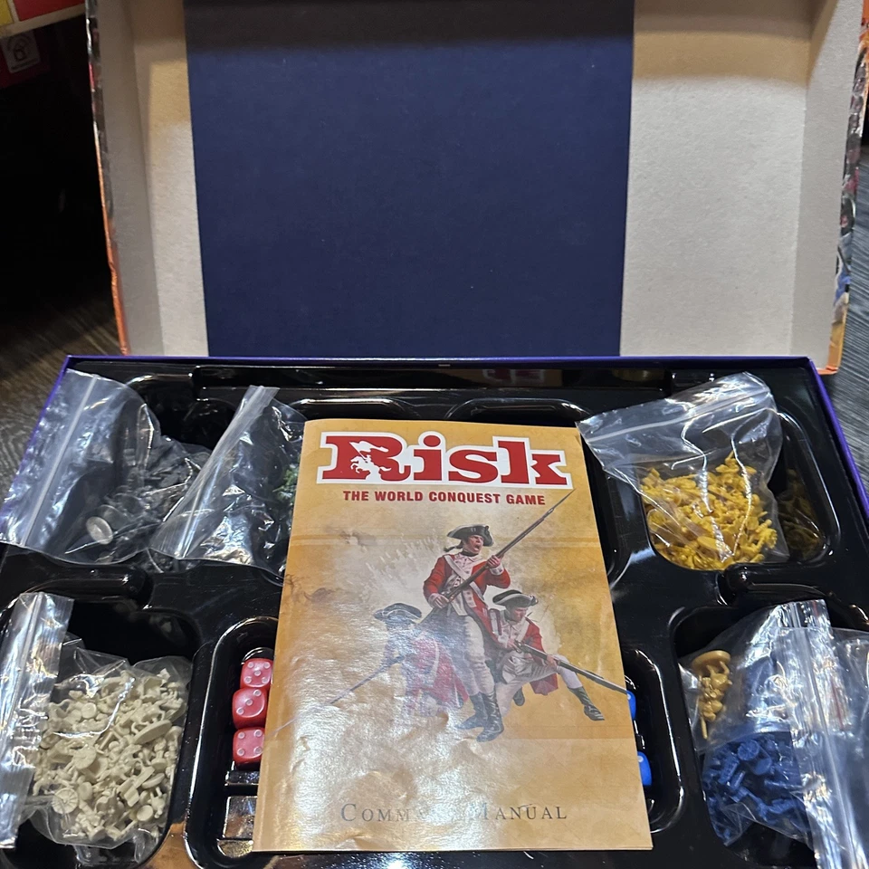 Risk Board Game 2004 Hasbro Parker Game Complete - Image 2 of 2