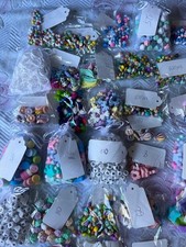 Approximately 3,000 4,000 assorted silicone beads in various shapes and colors