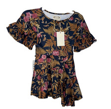 Girl's Mia Joy Dress SIZE 4 Emelia Joyfolie Floral Stretch Knit NWT