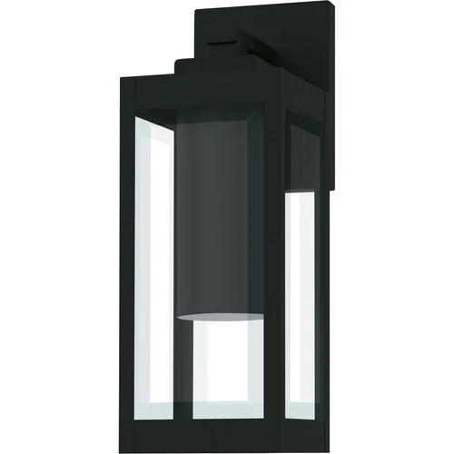Earth Black LED Outdoor Wall Lantern from the Westover Collection - Picture 2 of 5
