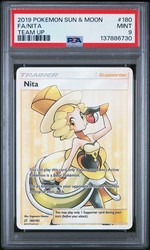 Nita 180/181 Full Art Ultra Rare SM-Team Up Pokemon TCG