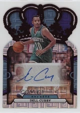 2023-24 Panini Crown Royale Red International /8 Dell Curry #CA-DEL Auto 6m7