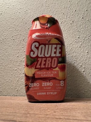 IRON MAXX SQUEE ZERO - Peach Ice Tea Flavour NEU