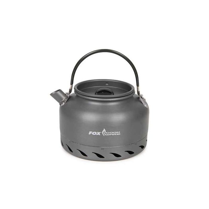Fox Cookware 0.9l Heat Transfer Kettle - Carp Fishing Outdoor Camping Cookware
