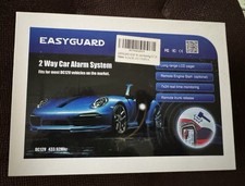NEW Easy Guard 2 Way Car Alarm System: 7 X 24 Real Time Monitoring