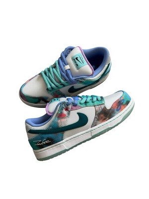 NIKE SB DUNK LOW FUTURA LABORATORIES AQUA SIZE 8 US NEW IN BOX