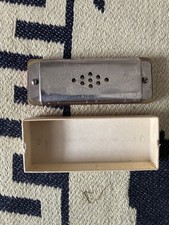 Vintage W.M Kratt Co Chromatic Harmonica -10 hole Made USA