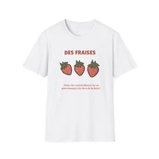 Strawberry Graphic Tee, Cute Fruit T-Shirt, Summer Style Shirt, Gift for [...]