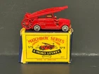 Matchbox Lesney #9B-1 - 1957 Dennis Fire Escape with Original Type B Box
