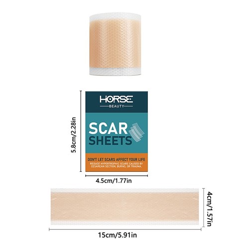 Professional Silicone Scar Sheets Scars Treatment Silicone Scar Strips_X - Imagen 3 de 16