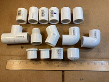 FIFTEEN PVC Miscellaneous PIPE 1" Fittings