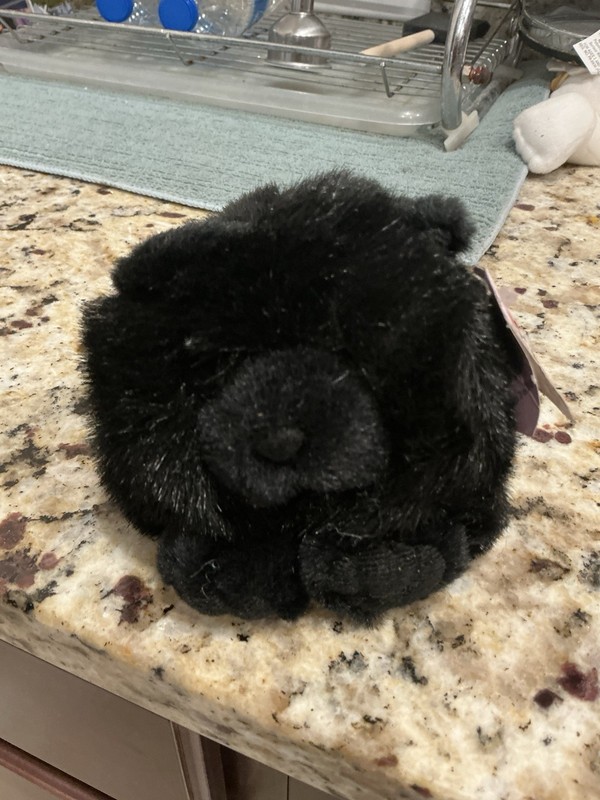 Puffkins Black Cat Shadow #6635 w/tag 1994