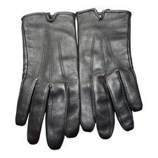 Touchpoint Wilsons Leather Womens Gloves XL Black Touchscreen Lined Winter