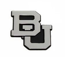 Baylor Bears Chrome Metal Auto Emblem
