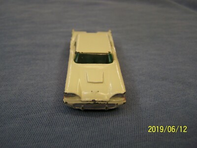 LESNEY MATCHBOX 75A FORD THUNDERBIRD ~ 20 SPW, BLUE BASE ~ 1960