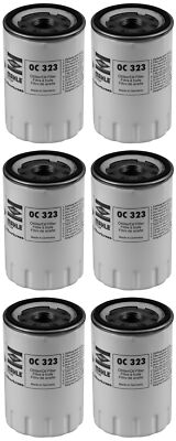 Set of 6 Jaguar S-Type Mahle Engine Oil Filters OC323 EAZ1354