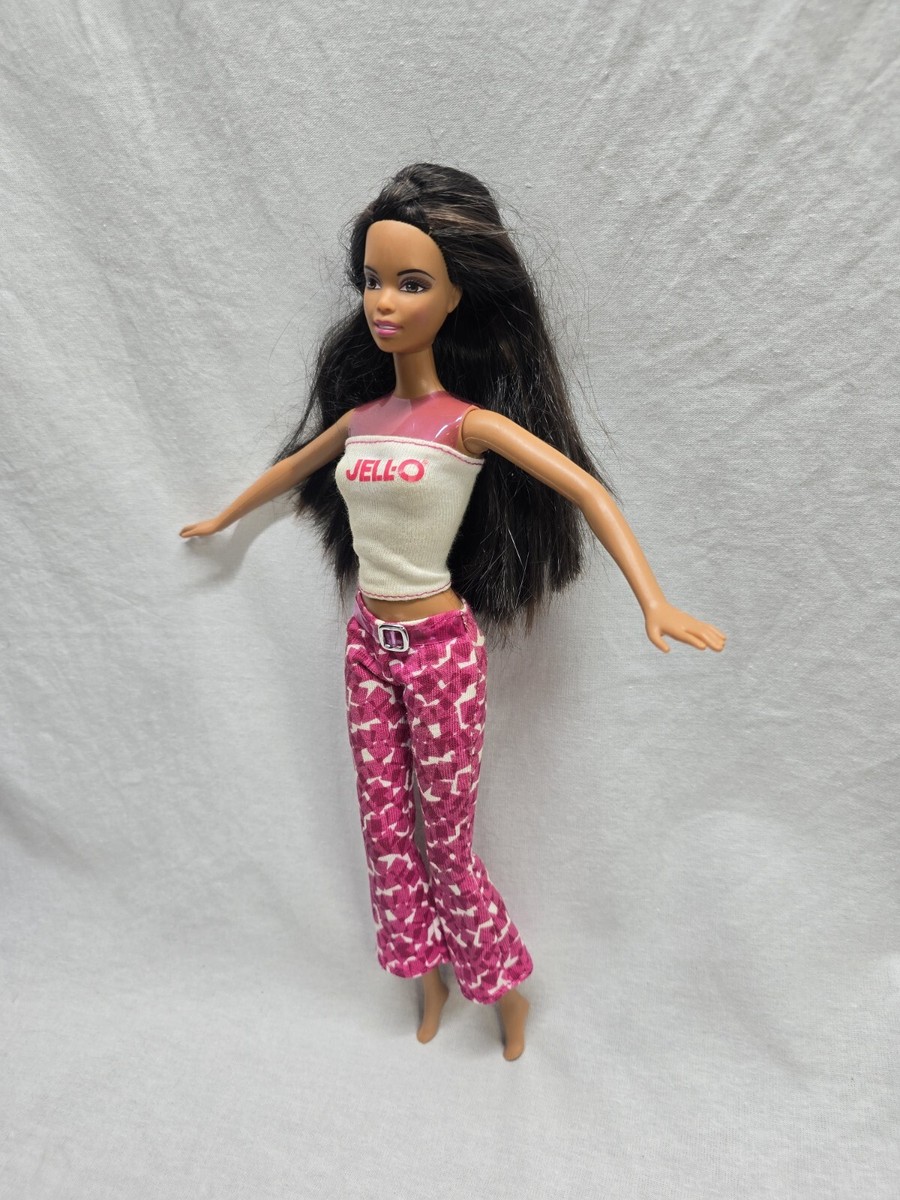 Jell-O Fun Barbie Doll African American 2001 Mattel No. 55418