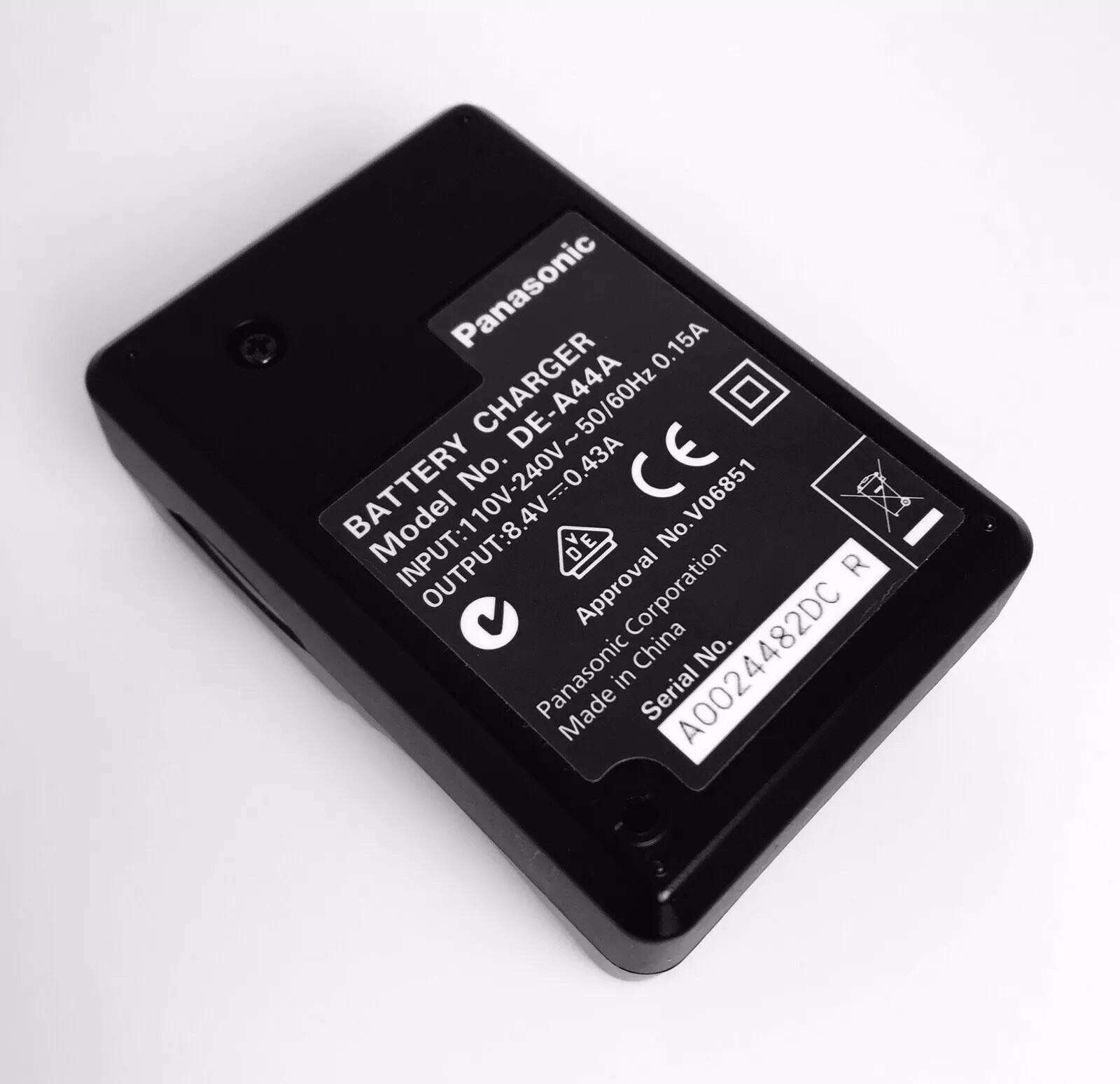 Genuine Panasonic Lumix DEA44 Battery Charger eBay