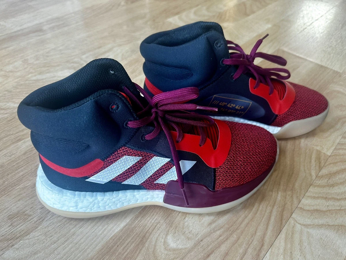 Adidas Marquee Boost J Basketball Shoes Men s Size 7 BB9319 Red