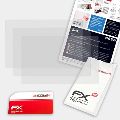AtFoliX Panzerfolie Für Panasonic Lumix DMC-GM1 – Entspiegelnd, Stoßdämpfend, 3-fach Pack, Inkl. Montagezubehör