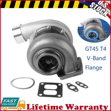 Gt45 Racing Turbo Charger Horse Power Up To 800hp Compressor T4 1.05 Ar 98mm Gt45 Racing Turbo Charger Horse Power Up To 800hp Compressor T4 1.05 Ar 98mm