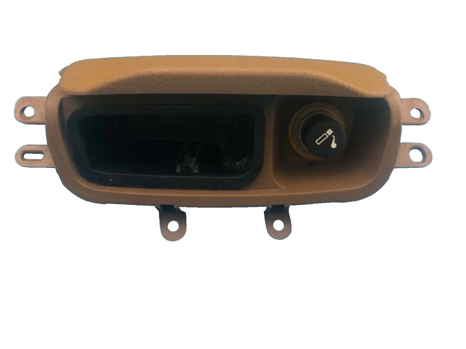 2000 - 2005 Saturn L300 Front Center Console Ashtray Assembly Tan OEM - Image 2 of 3