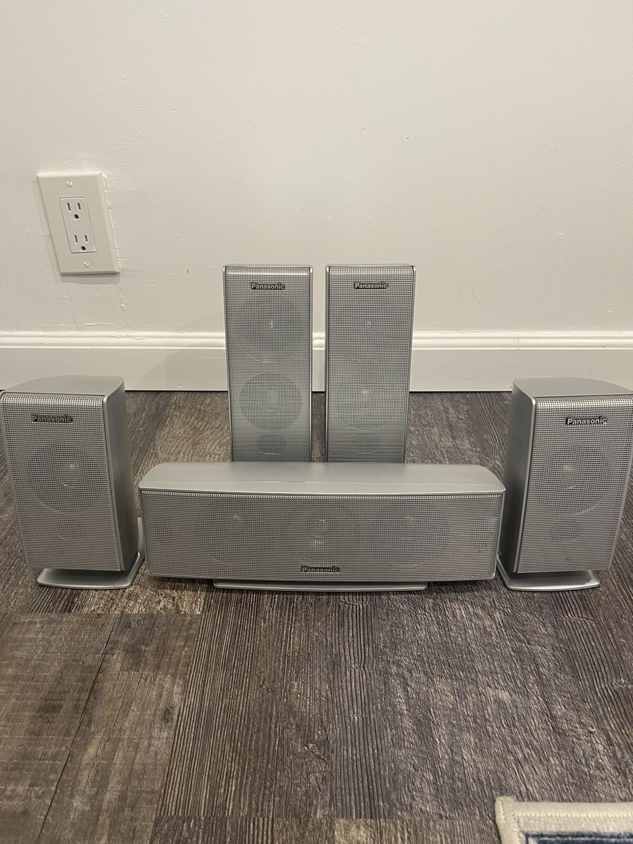 340W 5.1 Panasonic Active Powered Subwoofer SB-WA720 & 5 Surround