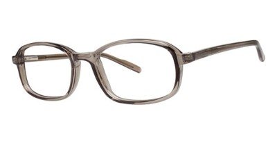 MODERN OPTICAL BURT MEN'S PLASTIC EYEGLASSES 52-17-140 GRAY W/ SOFT CASE