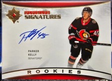 Parker Kelly 21/22 Upper Deck Ultimate Signatures Rookie USR-PK