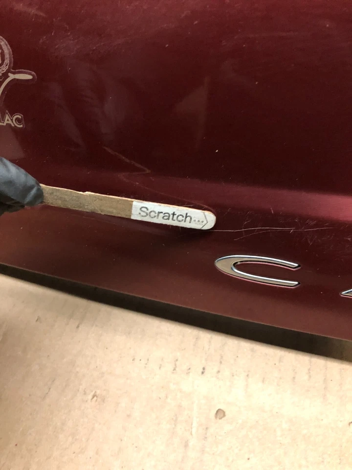 Cadillac Catera 2000 a 2001 panel maletero tapa respaldo matrícula G6180 PS Foto 4 de 4